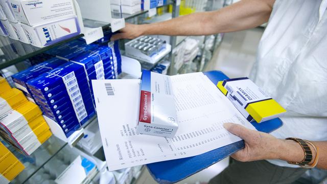 L'entreprise de vente de médicaments en ligne "Zur Rose" à Frauenfeld (TG). [MARTIN RUETSCHI]