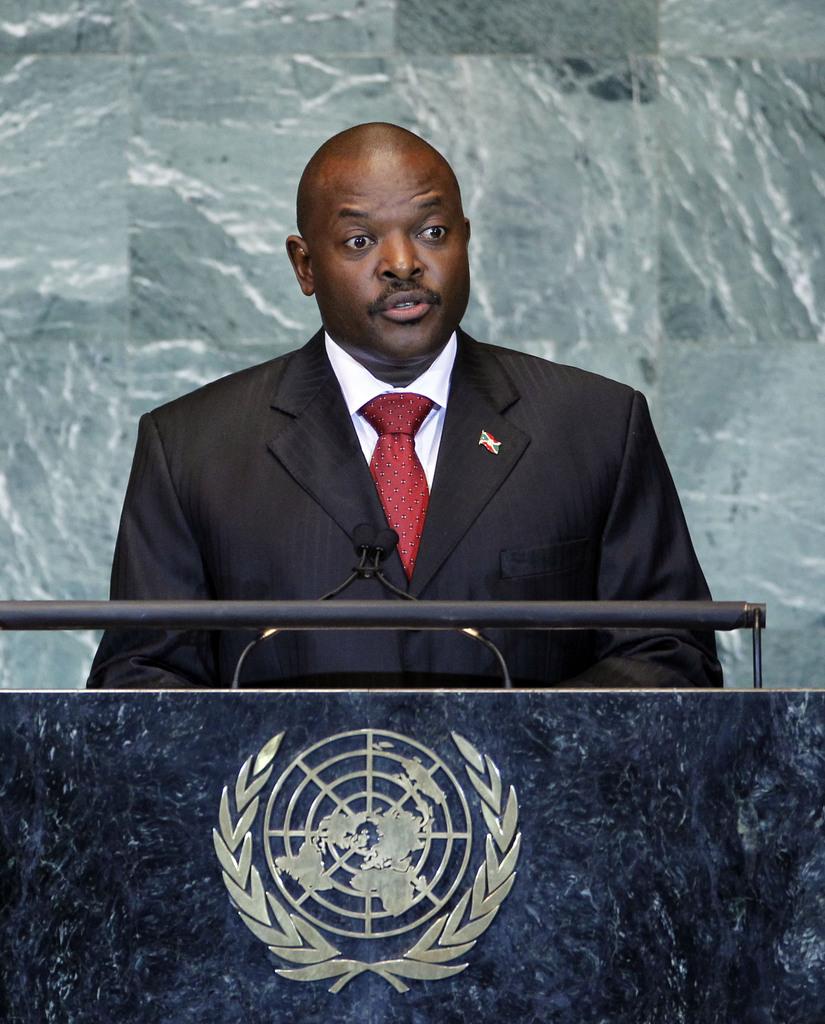 Le président du Burundi Pierre Nkurunziza a été destitué par l'armée. [AP Photo - Jason de Crow]