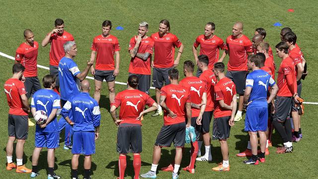 Petkovic et ses hommes reçoivent le Liechtenstein mercredi. [Lukas Lehmann]