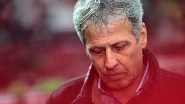 Mönchengladbach, 20 septembre: la sixième défaite de rang a été celle de trop pour Lucien Favre! Le Vaudois a démissionné de son poste d'entraîneur du Borussia Mönchengladbach, qu'il avait rejoint en 2011. [Fredrik Von Erichsen]