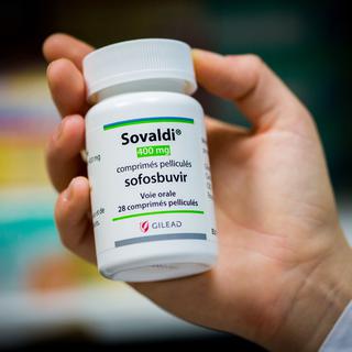 Le Sovaldi, l'un des médicaments utilisés pour soigner l'Hépatite C. [AFP - Garo - Phanie]
