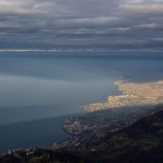 Vue sur le lac Léman. [Keystone - Alessandro Della Bella]