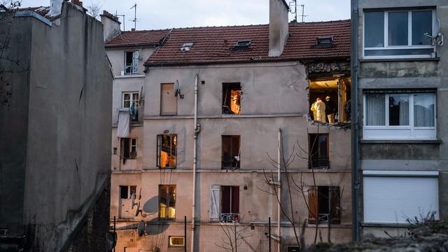 Trois personnes ont été tuées dans l'assaut de Saint-Denis. [key - EPA/Christophe Petit Tesson]