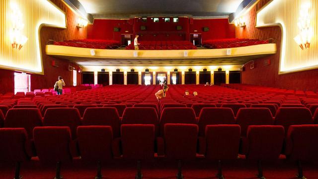 La salle de cinéma "Le Capitole" de Lausanne en 2010. [Jean-]