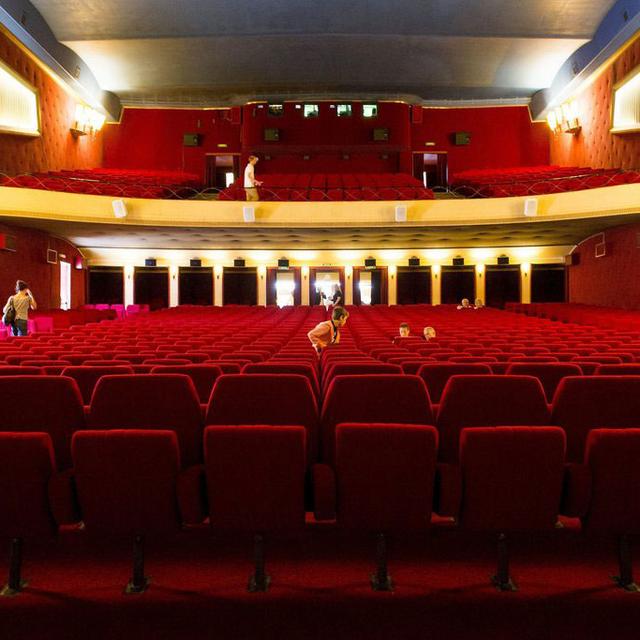 La salle de cinéma "Le Capitole" de Lausanne en 2010. [Jean-]