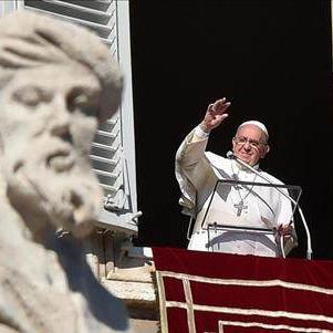 A l'occasion du Nouvel An, le pape François a célébré une messe pour la paix place Saint-Pierre. [EPA]