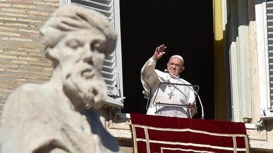 A l'occasion du Nouvel An, le pape François a célébré une messe pour la paix place Saint-Pierre. [EPA]