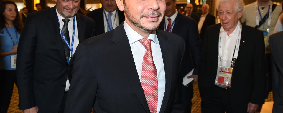 Le prince Ali bin Al Hussein est désormais le seul rival de Sepp Blatter. [AFP - William West]