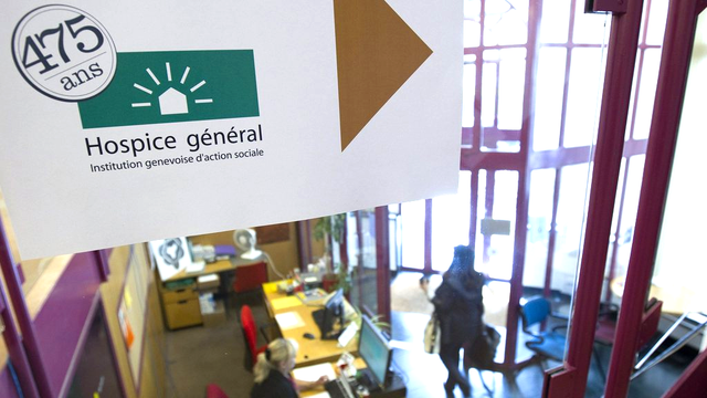 L'Hospice général se charge de l'aide sociale à Genève. [Keystone - Salvatore Di Nolfi]