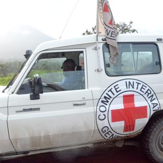 Une voiture du CICR, ici en 2012 en République démocratique du Congo (photo prétexte). [AFP - JUNIOR D.KANNAH]