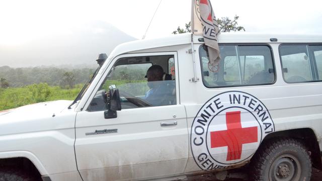 Une voiture du CICR, ici en 2012 en République démocratique du Congo (photo prétexte). [AFP - JUNIOR D.KANNAH]