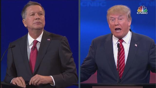 Le gouverneur de l'Ohio John Kasich a attaqué Donald Trump sur son manque d'expérience en politique. [eurovisions]