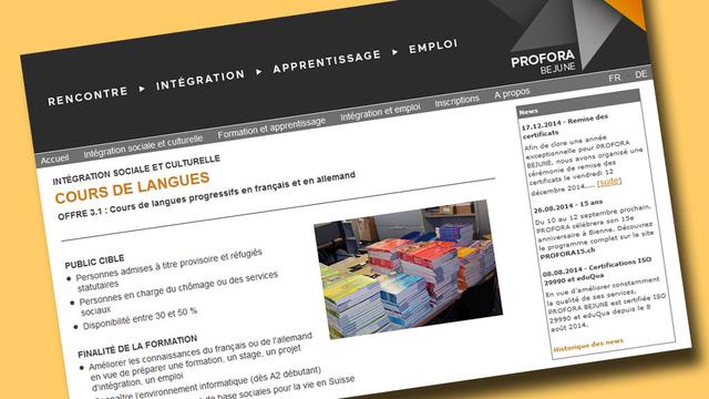 L'association avait fêté ses quinze ans en 2014. [profora-bejune.ch]