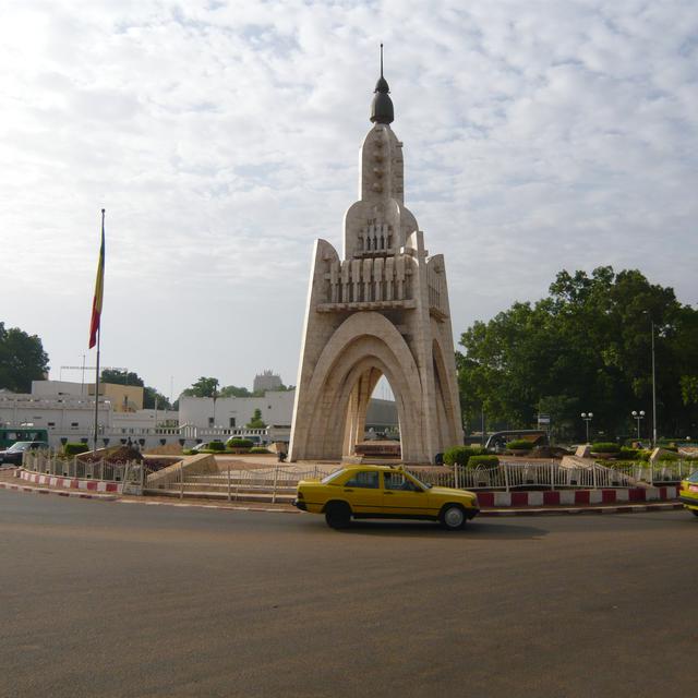 Monument de l'indépendance à Bamako au Mali. [DP - Rgaudin.]