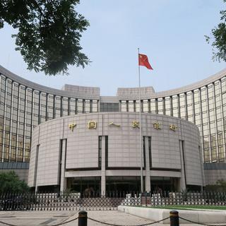 Le siège de la Banque centrale chinoise (PBOC), à Pékin. [Wang Zichuang/IMAGINECHINA]