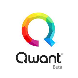 Le logo du moteur de recherche Qwant. [Logo officiel]