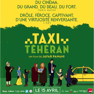 L'affiche du film Taxi Téhéran de Jafar Panahi. [DR]
