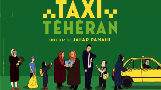 L'affiche du film Taxi Téhéran de Jafar Panahi. [DR]