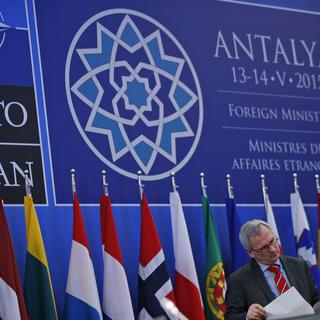 Les ministres des Affaires étrangères des pays membres de l'Otan étaient réunis à Antalya en Turquie. [Lefteris Pitarakis]