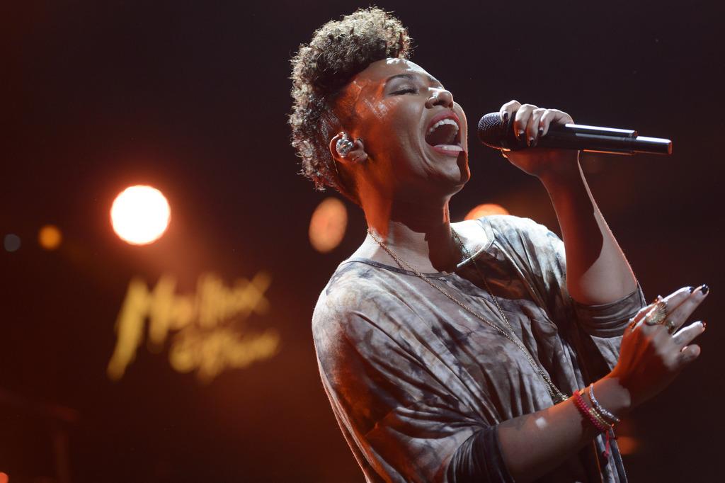 Emeli Sandé au Stravinski, vendredi 3 juillet 2015. [©KEYSTONE/Laurent Gillieron - Laurent Gillieron]