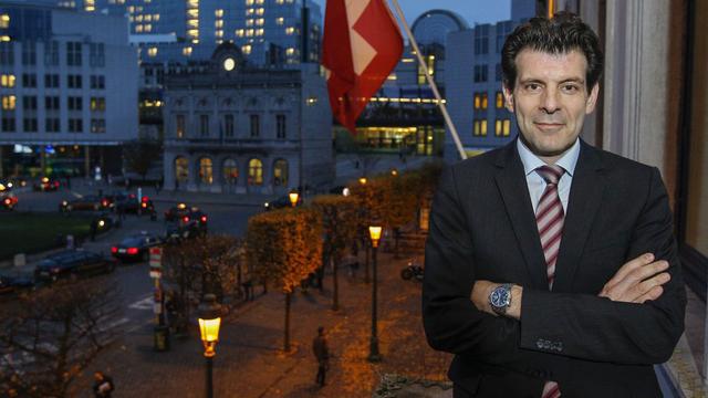 Roberto Balzaretti, ambassadeur de Suisse auprès de l'UE. [EPA/Keystone - Thierry Roge]