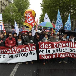 Les manifestations du 1er Mai à Paris. [AFP - Alain Jocard]