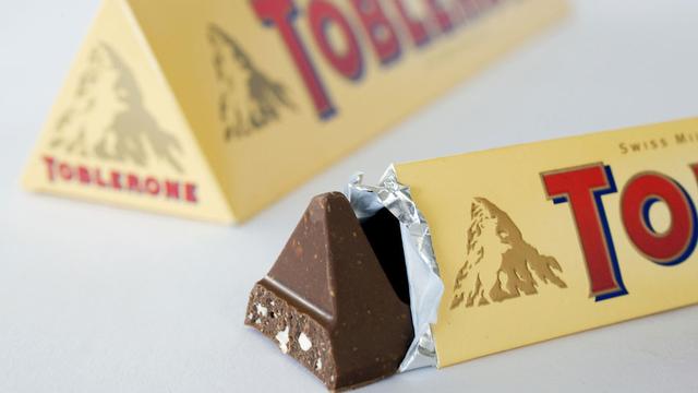 Le Cervin est  le logo du chocolat suisse Toblerone. [Keystone - Martin Ruetschi]