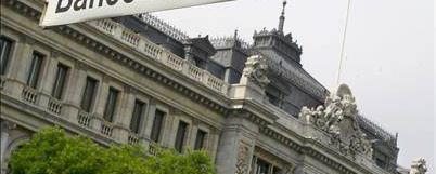 Le bâtiment de la Banque d'Espagne à Madrid. [AFP PHOTO / DOMINIQUE FAGET]