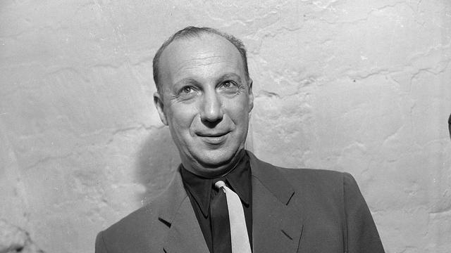 Pierre Dac en 1948. [Roger-Viollet/AFP]