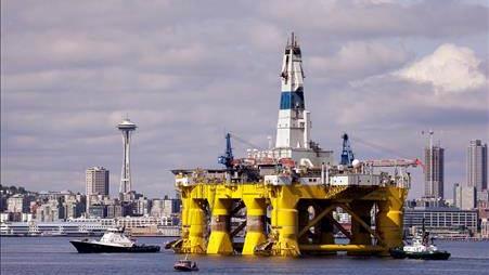 Le géant pétrolier Shell a reçu mardi l'autorisation des Etats-Unis à forer au large de l'Alaska [AP Photo]