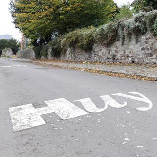 Le "Mur de Huy", un col bien connu des coureurs de la Flèche Wallonne. [Belga/AFP - Sophie Kip]