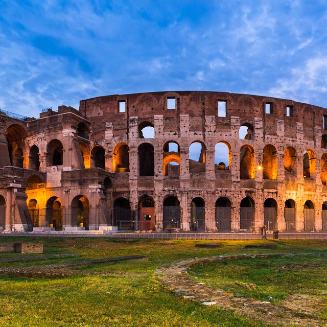 Le monument le plus emblématique de la ville de Rome antique, le colisée. [Fotolia - Emi Cristea]