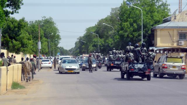 La capitale tchadienne est quadrillée par la police. [afp - Brahim Adji]