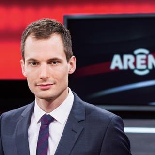 Jonas Projer, le nouveau modérateur d'Arena. [SRF - Oscar Alessio]