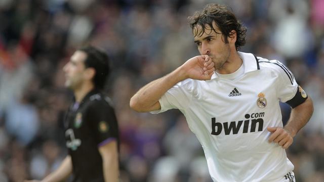 Raul a marqué de son empreinte l'histoire du Real Madrid. [AP Photo/Daniel Ochoa de Olza]