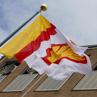 Le siège du second groupe pétrolier au monde, Royal Dutch Shell, à La Haye, aux Pays-Bas. (Keystone)