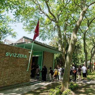 Le pavillon suisse à la Biennale de Venise. [EPA/Keystone - Maciej Kulczynski]