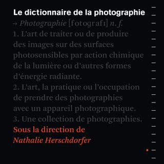 Couverture du "Dictionnaire de la photographie". [Editions de La Martinière]