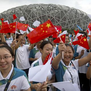 Pékin a été choisit vendredi pour organiser les JO d'hiver de 2022. [Keystone/AP - Mark Schiefelbein]