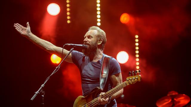 Un best of de Sting à Paléo 2015. [Jean-Christophe Bott]