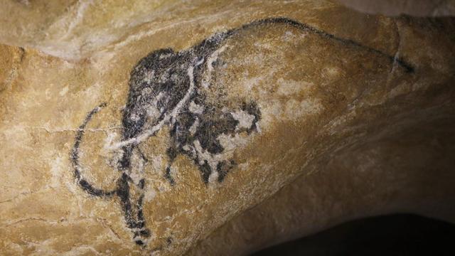 Des mammouths habitaient l'Ardèche il y a 36'000 ans. Il n'y en a aucune représentation dans le grotte de Lascaux, située en Dordogne et deux fois plus jeune (il y a 18'000 ans). (réplique) [EPA/Guillaume Horcajuelo]