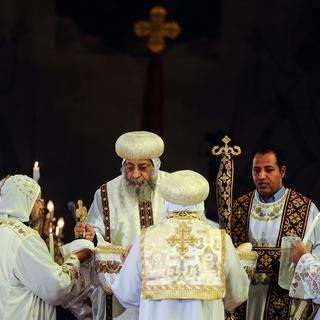 Les Eglises coptes saluent la prise en compte politique de la minorité religieuse au Parlement égyptien. [Anadolu Agency / AFP - Mohamed Hossam]