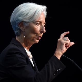 Christine Lagarde, directrice du FMI. [AFP - William West]