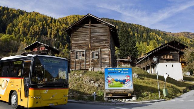 Tourisme en Valais. [Keystone - Jean-Christophe Bott]