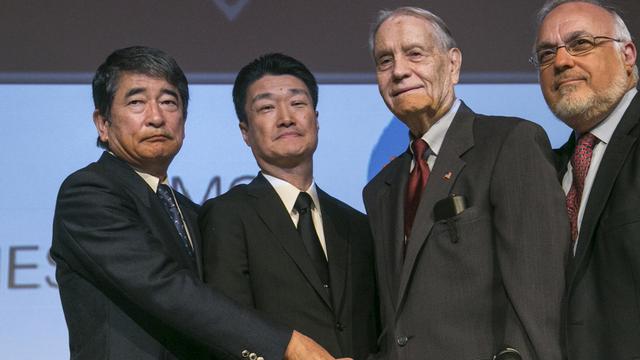 Le groupe japonais  Mitsubishi Materials demande pardon aux anciens prisonniers de guerre américains. [AP/Keystone - Damian Dovarganes]