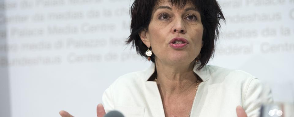 Doris Leuthard. [Keytone - Marcel Bieri]