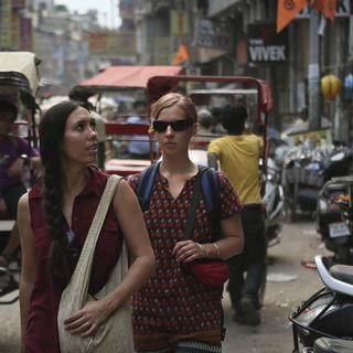 Les touristes continuent d'affluer en Inde malgré les récents viols de touristes. [AP - Manish Swarup]