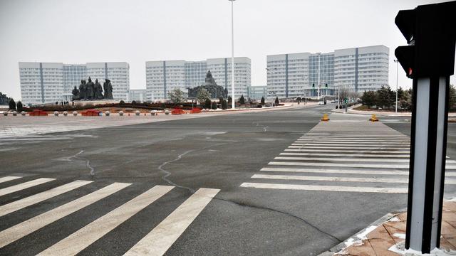 Ordos, une ville sans habitants... [Imaginechina/AFP - Li he bj]