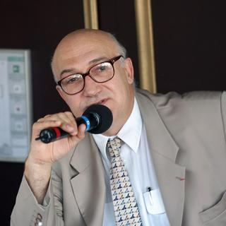 Michel Polacco (photographié ici en 2004). [AFP - Stéphane de Sakutin]