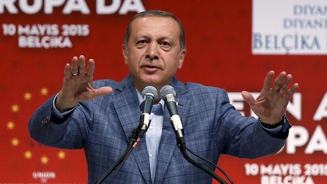 Le président turc Recep Tayyip Erdogan. [AFP - François Lenoir]